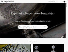 Tablet Screenshot of expertissim.com